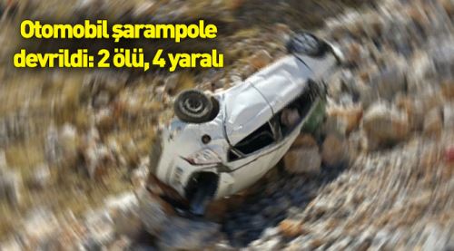 Korkunç kazada 1 kişi öldü 2 kişi yaralandı