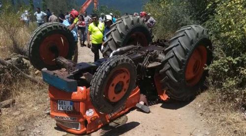 Korkunç kazada can verdi!