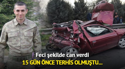 Korkunç kazada hayatını kaybetti!..