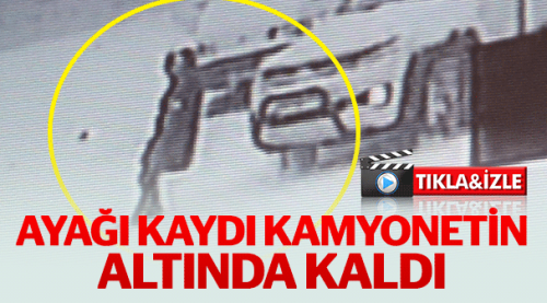 Korkunç kazayı kameralar kaydetti