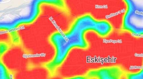 Koronavirüs Eskişehir'in dört bir yanını sardı!
