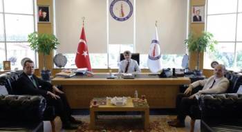 Kosgeb İl Müdürü Tonkuş’Tan Rektör Uysal’A Ziyaret
