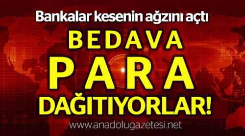 Koşulsuz ve faizsiz 1000 TL kredi