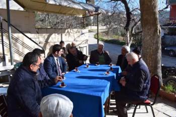 Köy Halkı İle Birlikte
