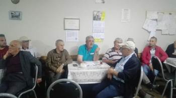 Köy Muhtarı Çalışmalarını Anlattı
