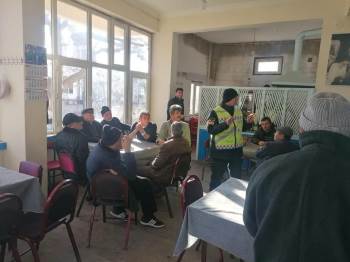 Köy Sakinlerine Güvenlik Trafik Konusunda Eğitim Verildi
