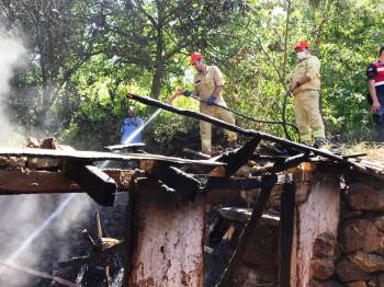 Köyde Ekmek Fırını Yangını
