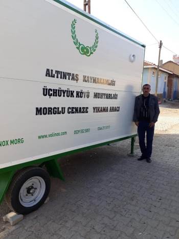 Köylerine Morglu Cenaze Yıkama Aracı Aldılar
