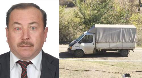 Köyün muhtarı aracında ölü bulundu