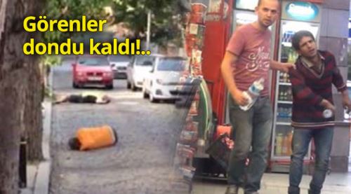 Krize giren gençleri sürükleyerek götürdüler