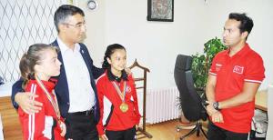 Aksoy Balkan Şampiyonları ağırladı