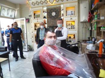 Kuaförlerden Sağlık Çalışanlarına Ücretsiz Tıraş
