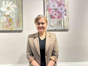 Kuaförlük Yaparken Hobi Olarak Başladığı Resim Sanatında İlk Sergisini Açtı
