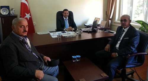 Küçükçiftçi'den Kaymakam Özderin'e ziyaret