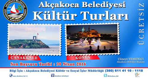 KÜLTÜR TURLARI BAŞLIYOR