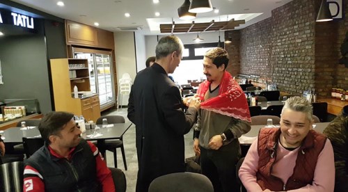 Kulübü tarafından askere uğurlandı