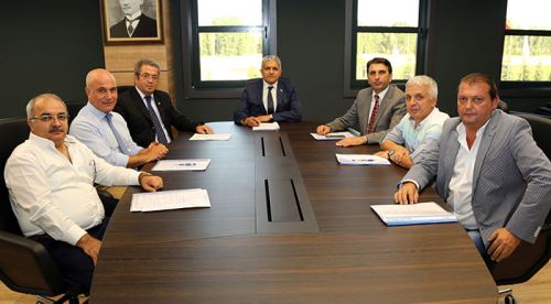 Küpeli başkanlığında ilk toplantı