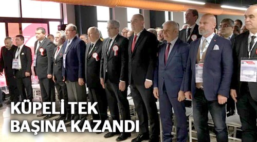 Küpeli tek başına kazandı