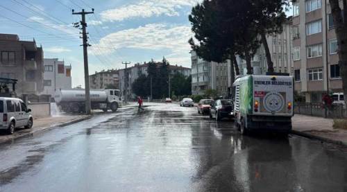 Kurban Bayramı öncesi Erenler’de hummalı temizlik çalışması