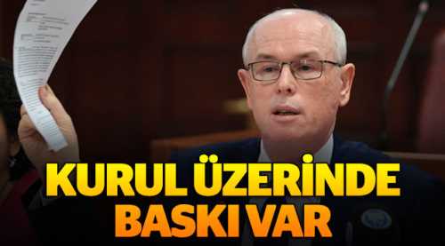 Kurt: Kurul'un üzerinde baskı var