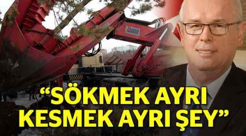 Kurt: Sökmek ayrı, kesmek ayrı