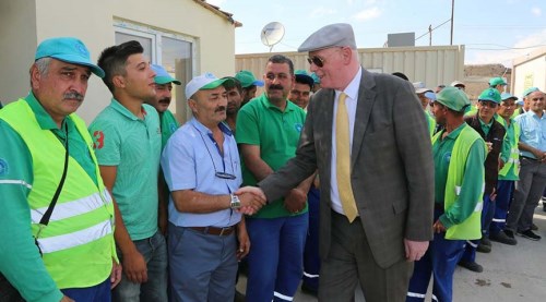 Kurt çalışma arkadaşlarına teşekkür etti