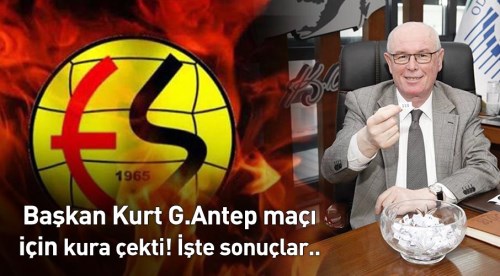 Kurt G.Antep maçını bu isimlerle izleyecek