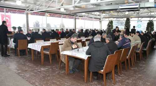 Kurt sanayi esnafını ziyaret etti