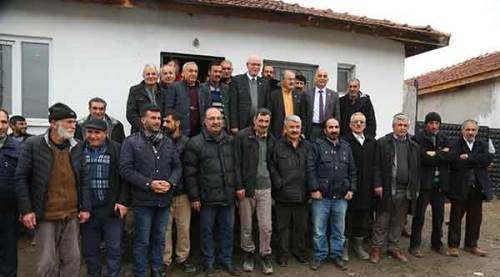 Kurt ve Büyükerşen Kireç sakinleriyle buluştu