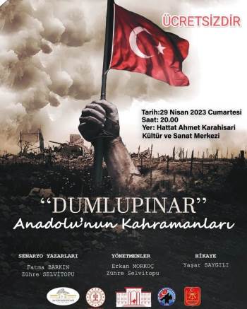 Kurtuluş Savaşı Destanı Tiyatro Oyunu İle Anlatılacak
