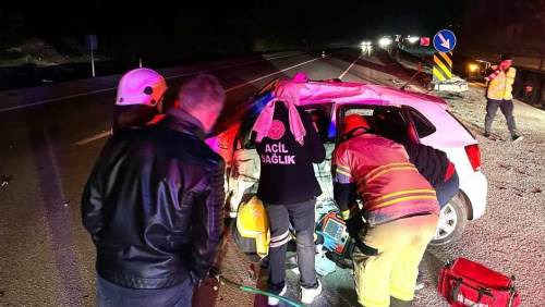 Kütahya - Eskişehir yolunda ölümlü kaza! 