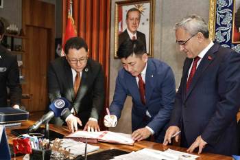 Kütahya, Moğolistan’In Darkhan Kenti İle Kardeş Şehir Oldu
