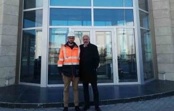 Kütahya 30 Ağustos Osb’Den İnşaat Mühendisi Halil Kocagöz’E Deprem Bölgesinde Görev
