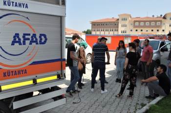Kütahya Afad’Dan Stajyer Öğrencilere Uygulamalı Eğitim
