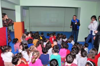 Kütahya Afad’Tan Anaokulu Öğrencilerine ‘Afete Hazır Okul’ Eğitimi
