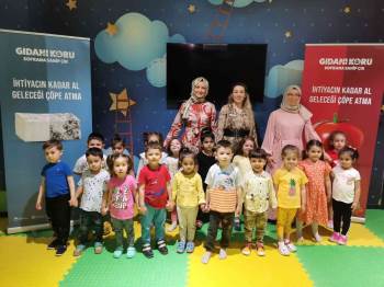 Kütahya Belediyesi Çocuk Bakımevi Öğrencilerine, "Gıda Güvenilirliği Ve Gıda İsrafı" Eğitimi
