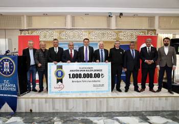 Kütahya Belediyesinden Amatör Spor Kulüplerine 1 Milyon Tl’Lik Destek
