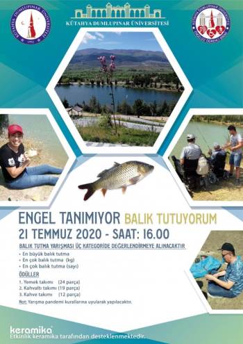 Kütahya’Da, ’Engel Tanımıyor, Balık Tutuyorum’ Etkinliği
