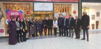 Kütahya’Da ’Ak Kadınlar Yerli Üretir, Milli Tüketir, Ekonomiye Destek Verir’ Etkinliği
