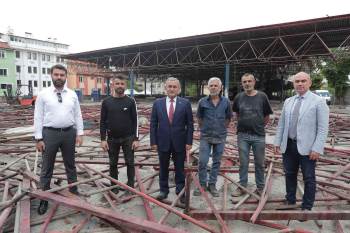 Kütahya’Da ’Merkez Pazar Yeri’ Yenileniyor
