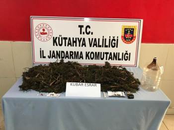 Kütahya’Da 11 Kilo Kubar Esrar Ele Geçirildi
