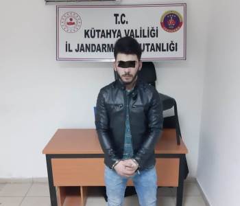 Kütahya’Da 12 Ayrı Suçtan Aranan Şahıs Yakalandı
