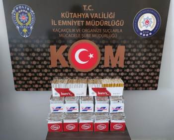 Kütahya’Da 175 Paket Kaçak Sigara Ele Geçirildi

