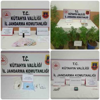Kütahya’Da 20 Uyuşturucu Operasyonunda 22 Şüpheli Yakalandı
