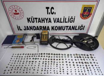 Kütahya’Da 276 Adet Tarihi Sikke Ele Geçirildi
