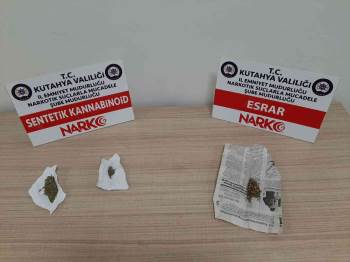 Kütahya’Da 3 Şahsın Üzerinde Uyuşturucu Ele Geçirildi

