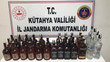 Kütahya’Da 36 Litre Kaçak İçki Ele Geçirildi
