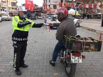 Kütahya’Da 47 Motosiklet Trafikten Men Edildi

