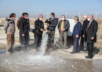 Kütahya’Da 50 Derece Sıcaklığında Kaplıca Suyu
