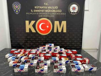 Kütahya’Da 8 Bin Adet Makaron Ele Geçirildi
